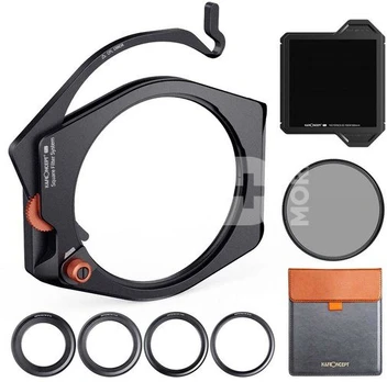 K&F High-End Square Bracket System, with built-in 95mm CPL, with 67/72/77/82mm adapter ring Square N