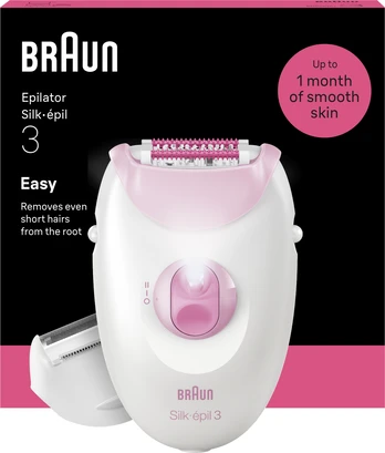 Braun - Silk·épil 3 Corded Epilator - Pink