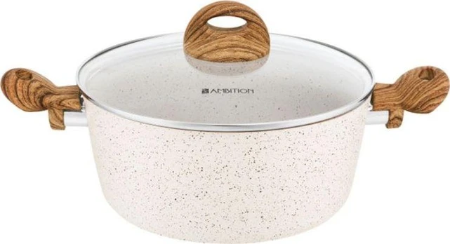 Dajar Puodas su dangteliu Nature 24 cm AMBITION