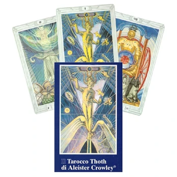 Aleister Crowley Thoth Tarott Pocket Version Italian Edition kortos