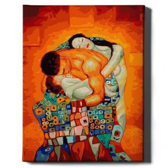 Tapyba pagal skaičius Visa šeima Oh Art!, 40x50 cm