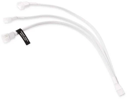 Alphacool Y-Splitter 4-Pin auf 3x 4-Pin PWM 30cm - baltas