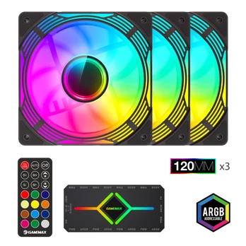 Gamemax | Case fan | KF300 BK | Black