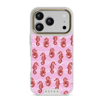 Coral Reef - iPhone 17 Pro Case, Elite Light (MagSafe) / Gold