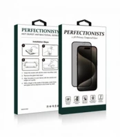LCD apsauginis stikliukas 2.5D Privacy Perfectionists Apple iPhone 15 Pro juodas