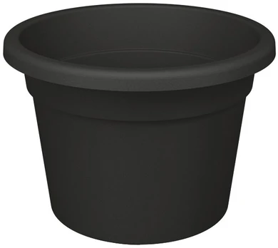 Plastikinis kambarinis vazonas PREMIUM, 29,7 x 21,3 cm., antracito sp.