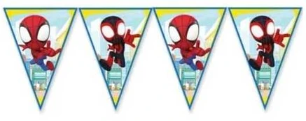 Globos Europe B.V. Spidey and friends vimpelguirlande