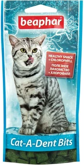 Beaphar Cat-a-dent bits, skanėstai katėms 35g kaina