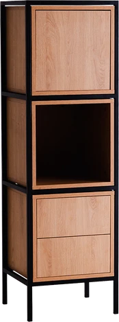 CUSTOMFORM Lentyna, SKAP 1R1, 40x45x60 cm, Balta