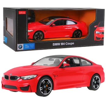 Nuotoliniu būdu valdomas BMW M4 Coupe RASTAR, raudonas
