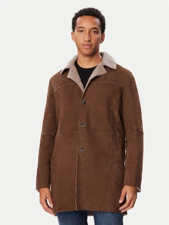 Milestone Odinis paltas MSLaurin 631624 21540-1 Ruda Regular Fit