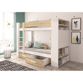 Dvivietė dviaukštė lova GARET 180x80