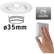 "Paulmann Nova mini Plus" įleidžiamas taškas easydim baltas
