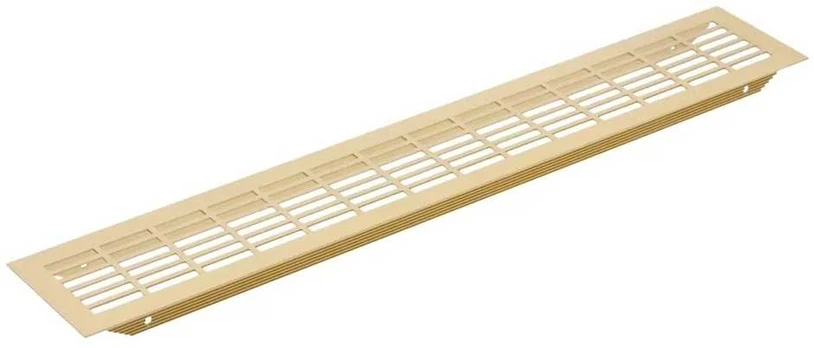 Gold Grate W80, rectangular, 80 x 480, auksinis
