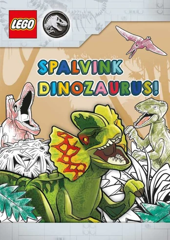LEGO® Jurassic World™ Spalvink dinozaurus!