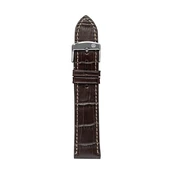 Zeppelin leather strap brown, 20 mm kaina