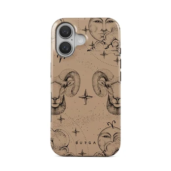 Aries - iPhone 16 Plus Case, Tough (MagSafe) / N/A / Beige