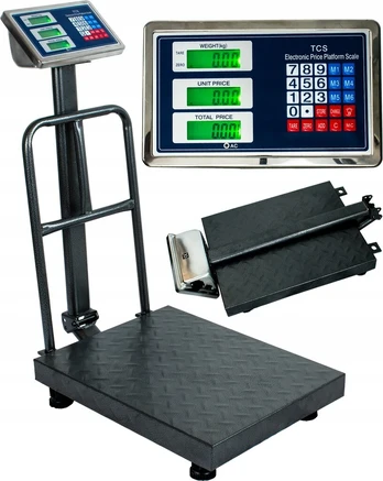 Sandėlio platforminė svarstyklė 150kg 30x40cm parduotuvės