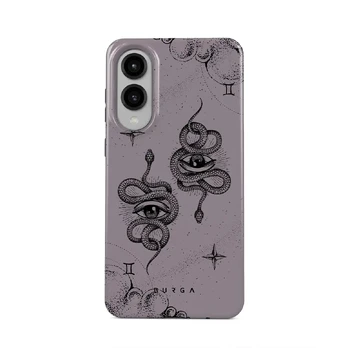 Gemini - Samsung Galaxy S25 Edge Case, Tough / Purple