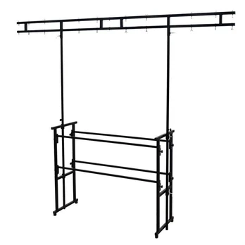 STAND4ME DJ120 DUO DJ Stand with Crossbar