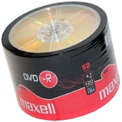 Maxell DVD-R 47 16x/50-Spindel kaina