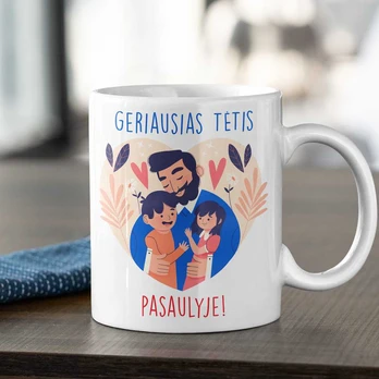 Puodelis "Geriausias tėtis"