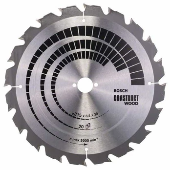 Bosch Disk.pjūkl.diskas 315x30 Construct wood top