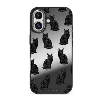 Salem - iPhone 17 Case, Elite Mirror Dark (MagSafe) / Silver