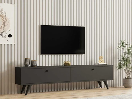 TV staliukas TV stalas Paris - Anthracite