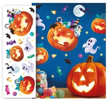 Fiesta Græskar stickers, 25 x 70 cm