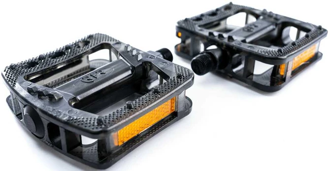 Pedalai RFR Junior plastikas juodas