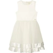 Guess Elegantiška suknelė J6RK34 WM330 Balta Regular Fit