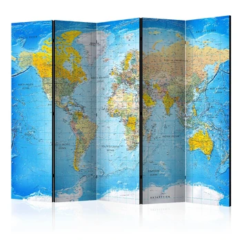 Artgeist Pertvara - World Classic Map [Room Dividers]