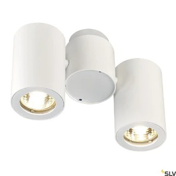 Šviestuvas lubų SLV Enola, GU10, 2 x 25 W