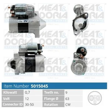 MEAT & DORIA 5015045 Starteris