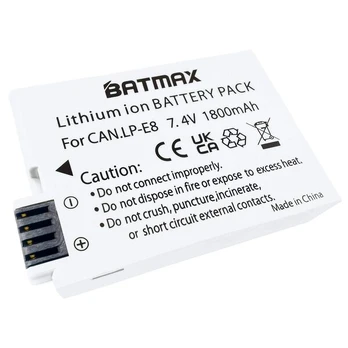 Akumuliatorius LP-E8 1800 mAh EOS 550D, 600D, 650D, 700D baterija