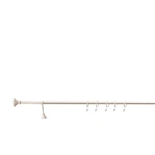 Karnizas Domoletti, 180 cm, Ø 19 mm, balta kaina