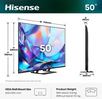 Televizorius Hisense Televizorius 50A7DS
