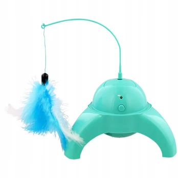 Katės plunksnų žaislas mėtų CAT TOY