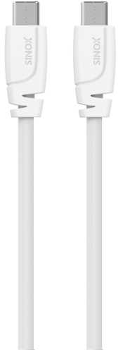 Laikiklis Sinox PRO USB C kabelis. 2m. Hvid