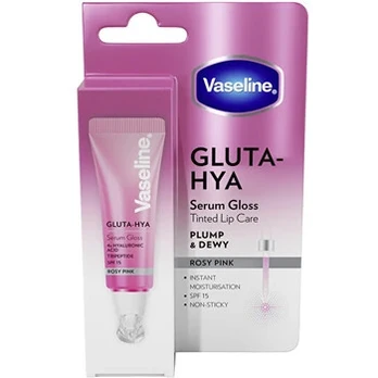 „Vaseline Gluta-Hya Serum Gloss“ – lūpų serumas, 10 ml