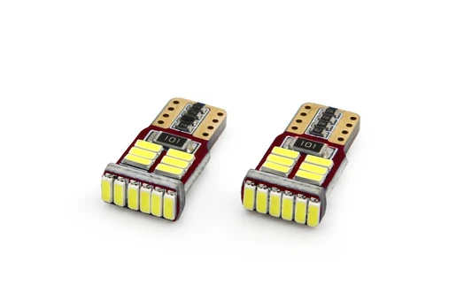 Amio LED lemputė w5w T10 CANBUS 5SMD 5730 Balta spalva