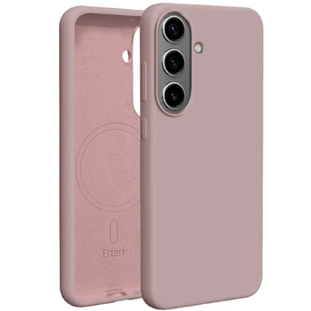 Dėklas Telforceone Etteri Silicone Mag case for Samsung Galaxy S26 light pink