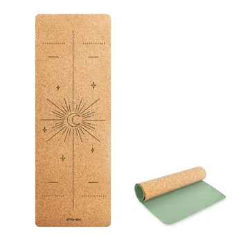 Yoga mat SPOKEY Savasana, cork