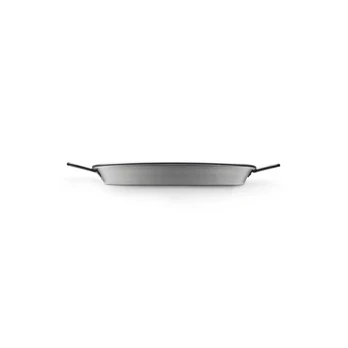 Paella keptuvė iš poliruoto plieno: Dydis - 30cm