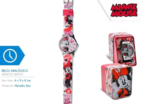 Minnie Mouse analoginis laikrodis vaikams