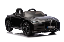 Vaikiškas elektromobilis BMW I4 HATIS, juodas kaina