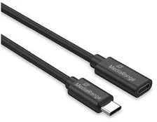 Kabelis USB MediaRange USB-C - USB-C 2 m Juodas (MRCS245)