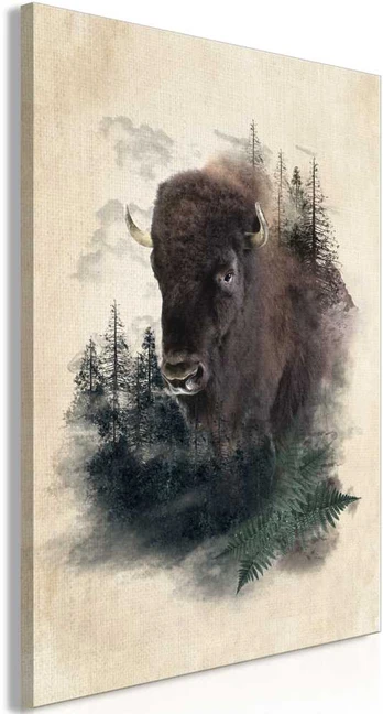 Artgeist Paveikslas - Stately Buffalo (1 Part) Vertical