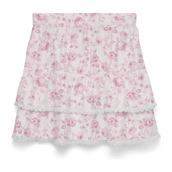 Mini sijonas moterims, Rožinė, Bliss skirt